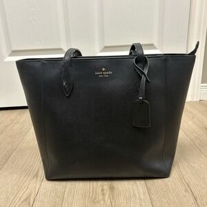 Kate Spade Dana‎ Black Leather Tote Bag